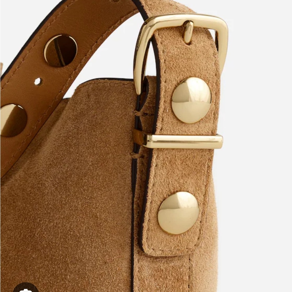 ISO Madewell Micro Suede Bucket Bag Cumin - Picture 6 of 6